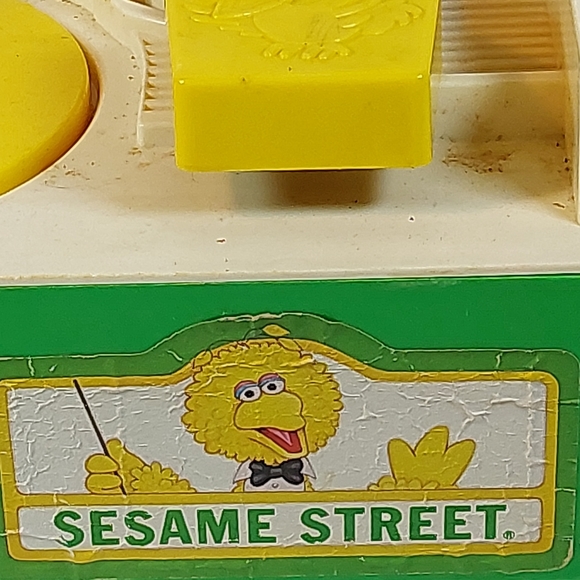 FisherPrice Toys Vintage Fisher Price Sesame Street Music Box